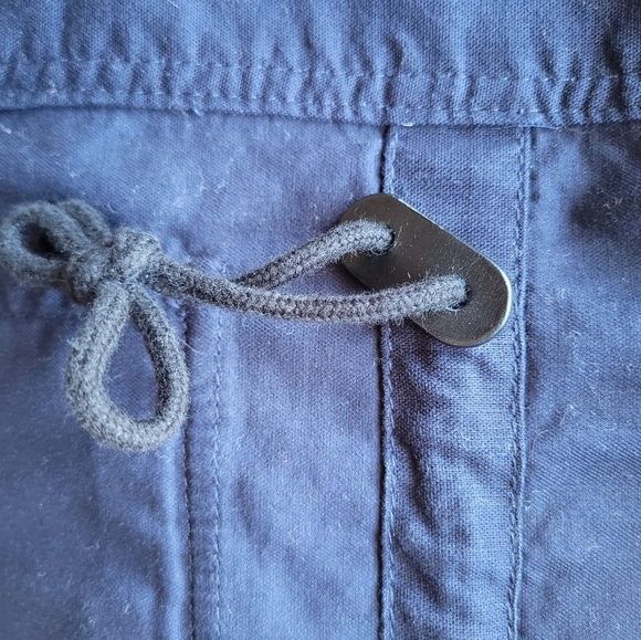 Kate Spade Broome Street Ruffle Military Jacket, VGUC, Size XS FITS VERY BIG - Picture 8 of 11